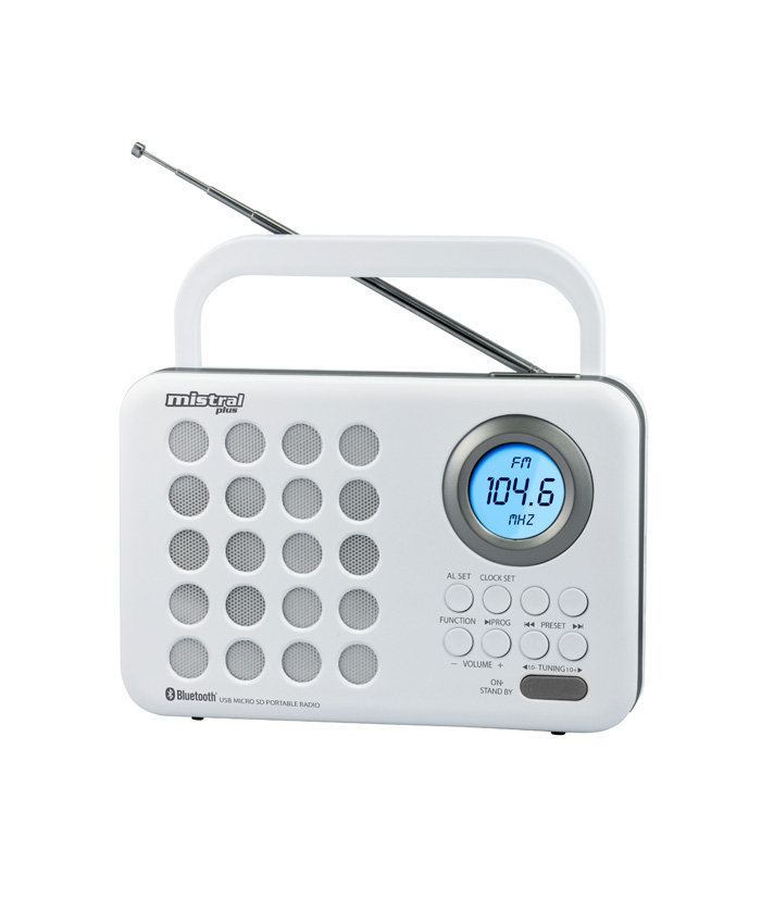 Ραδιόφωνο με ρολόι MISTRAL PLUS TR-472 